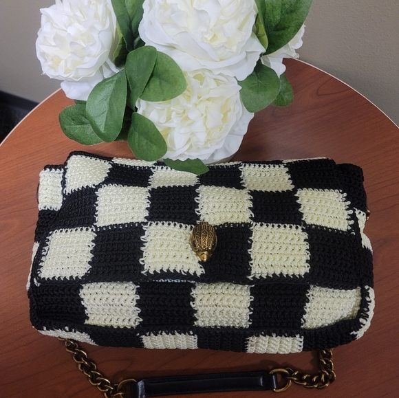 Large Kensington Crochet Shoulder Bag Kurt Geiger London - Picture 7 of 12